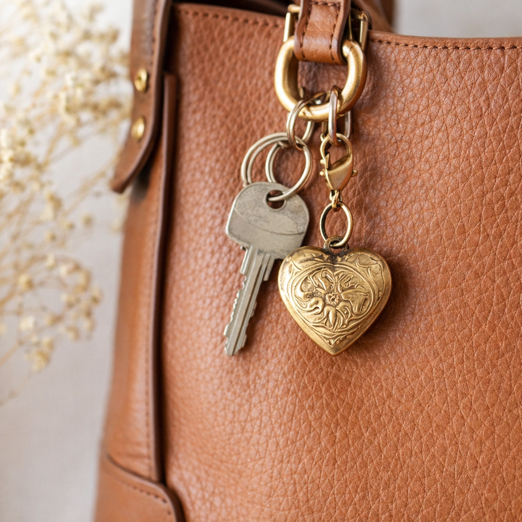 Seed of Hope Mustard Seed Keychain | Heart Locket