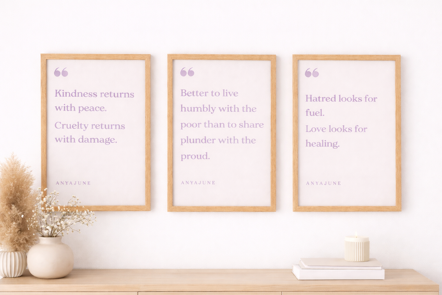 Framed Quote Prints