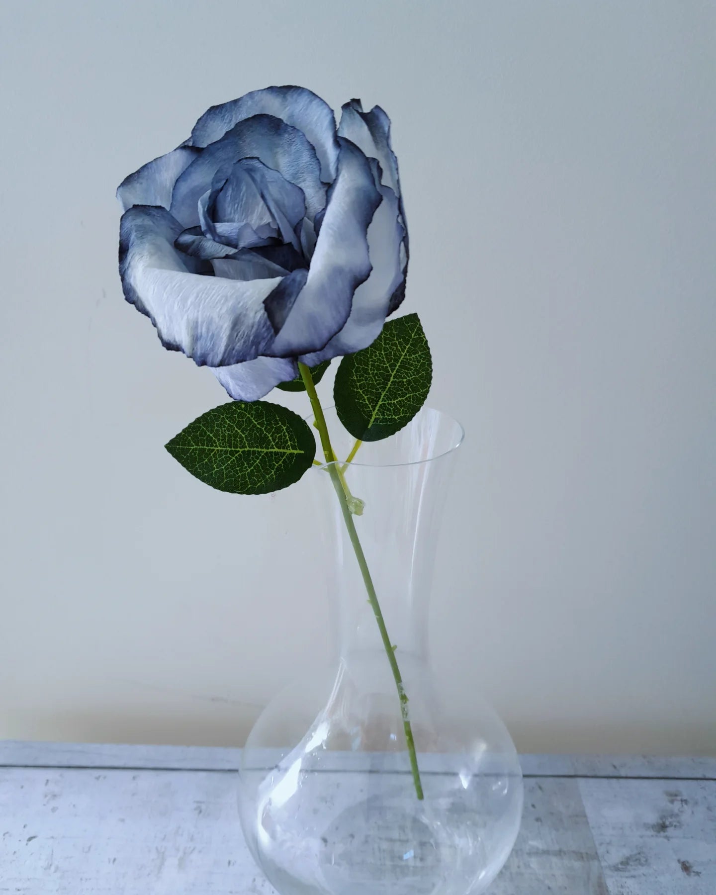 Handcrafted Faux Roses | Watercolor Crepe Paper Flowers