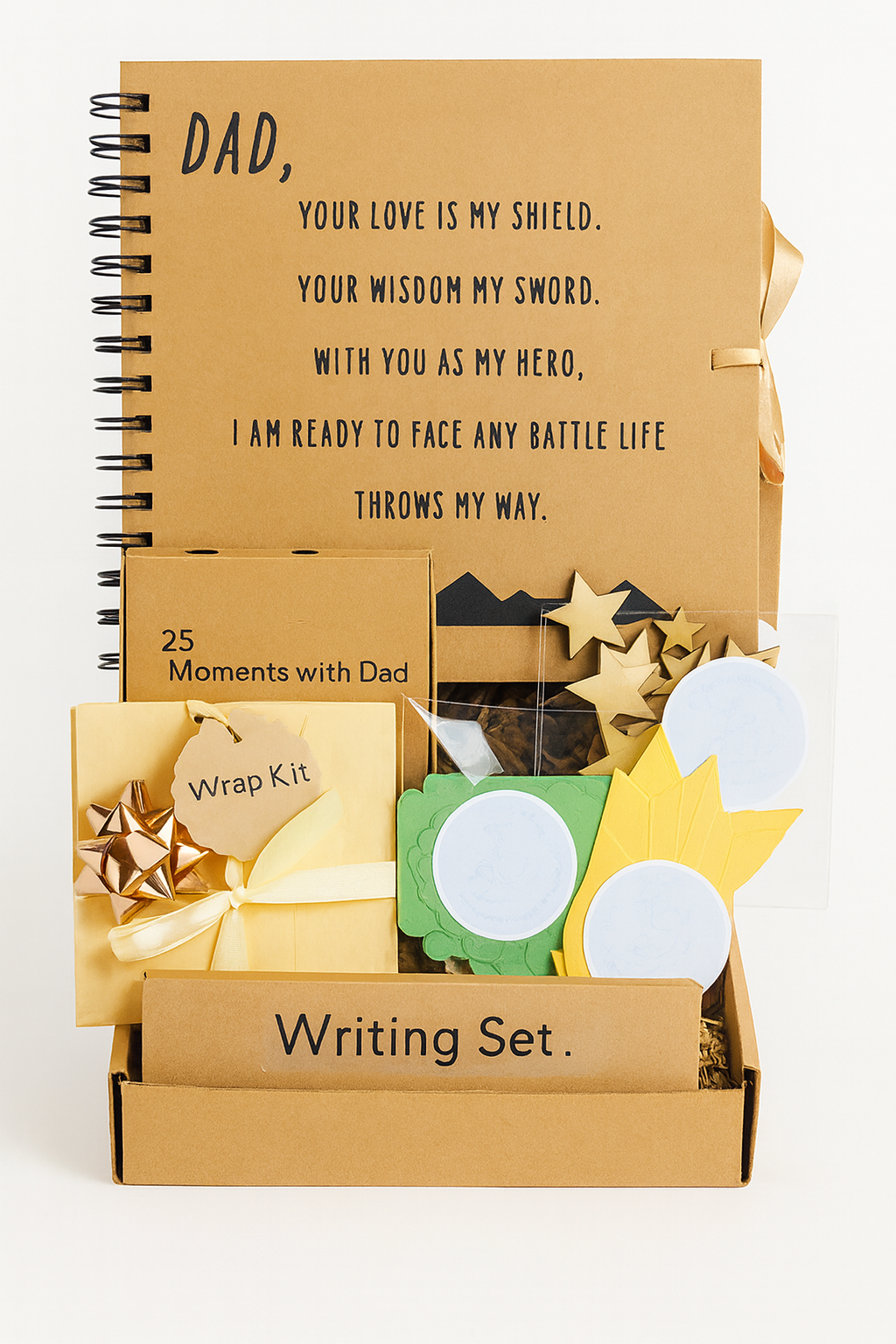 DIY Scrapbook Kit for Dad | Memory Book Gift