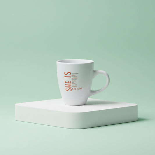 She Is Me Mug