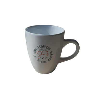 She Is Motivational Mug